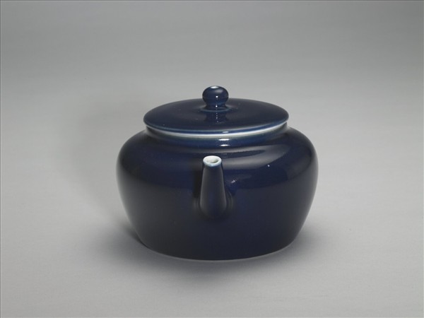 霽青釉茶壺