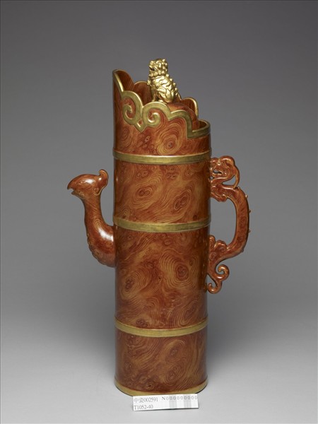 仿拉古里木釉多穆壺