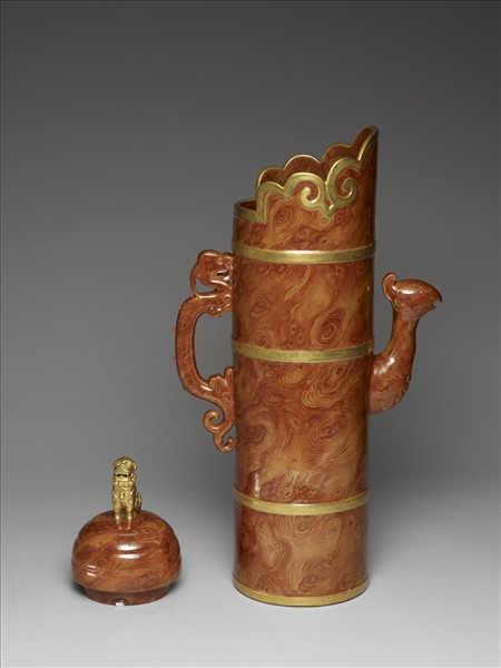 仿拉古里木釉多穆壺