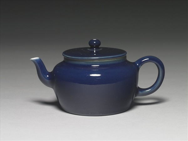 霽青釉茶壺