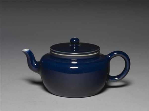 霽青釉茶壺