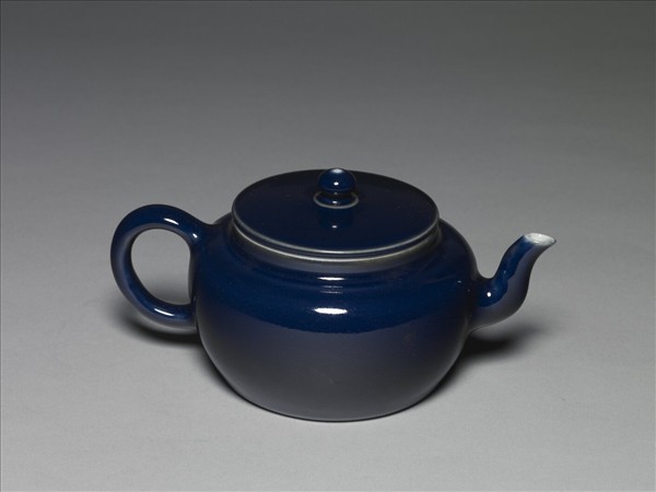 霽青釉茶壺