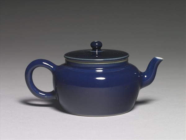 霽青釉茶壺