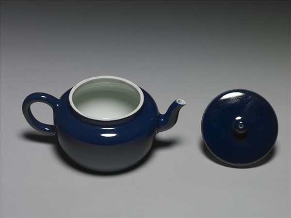 霽青釉茶壺