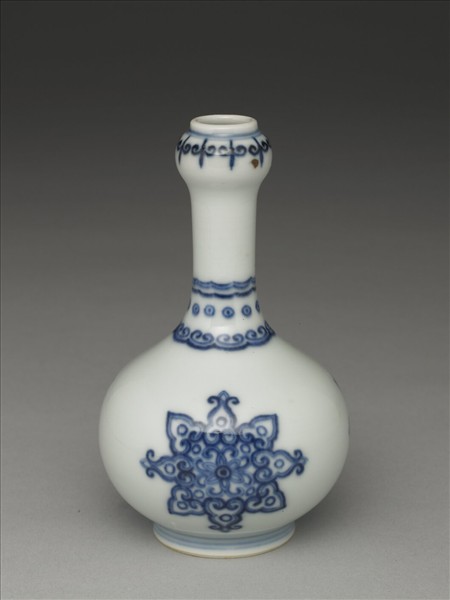 青花寶相花紋小瓶