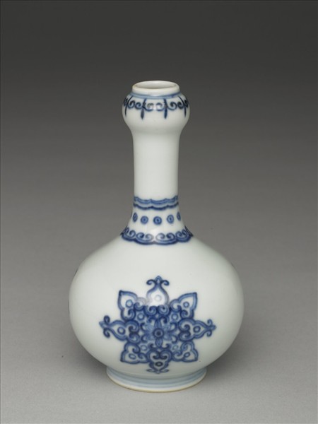 青花寶相花紋小瓶