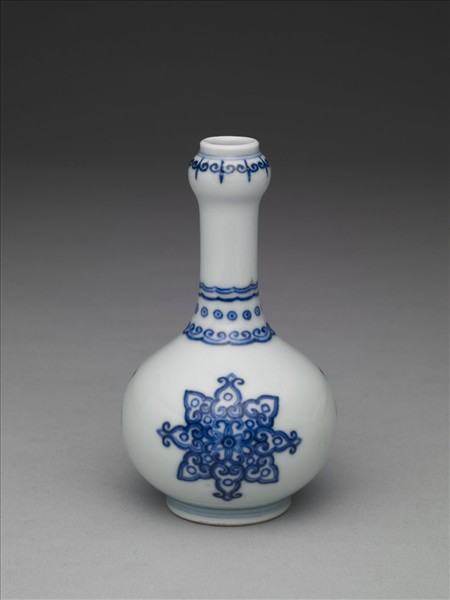 青花寶相花紋小瓶