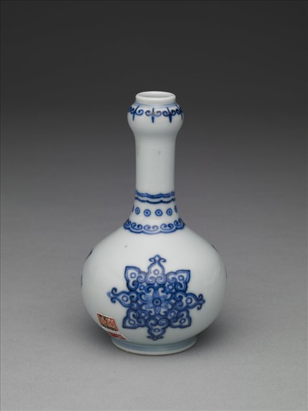 青花寶相花紋小瓶