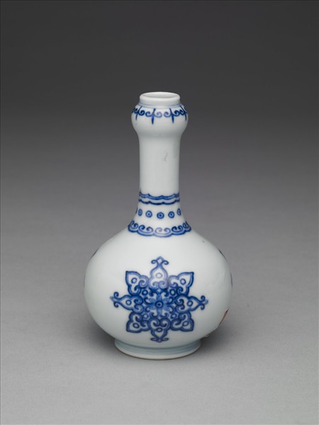 青花寶相花紋小瓶