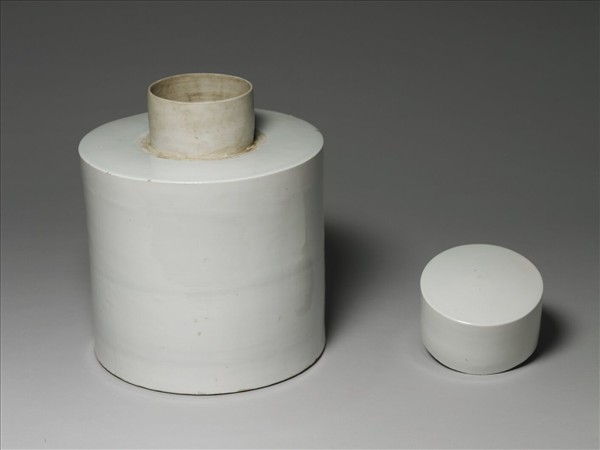 白瓷蓋罐