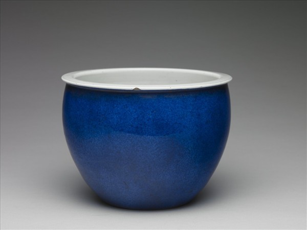 霽青釉缸