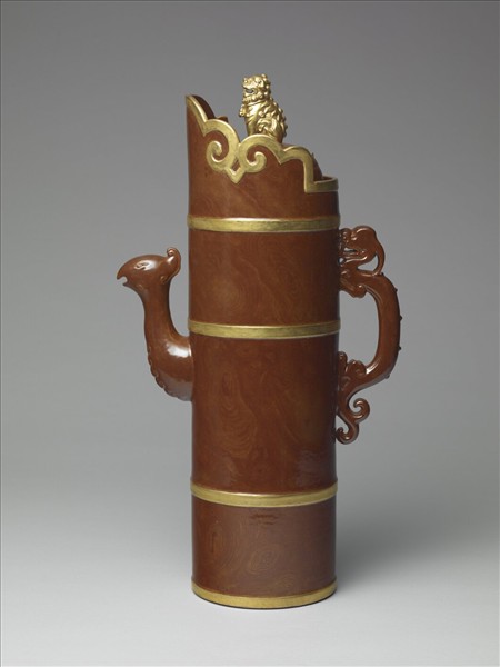 仿拉古里木釉多穆壺