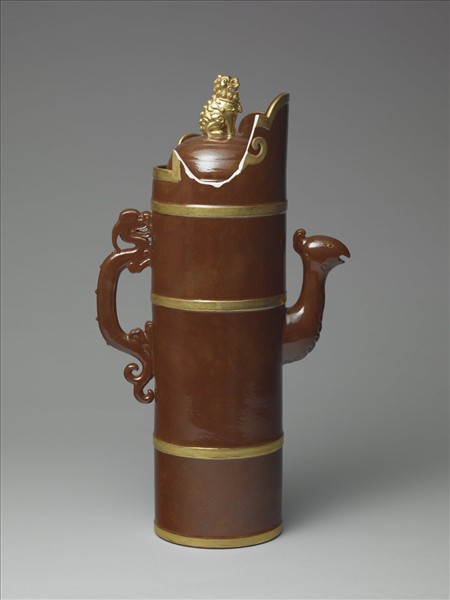 仿拉古里木釉多穆壺