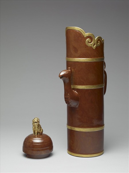 仿拉古里木釉多穆壺