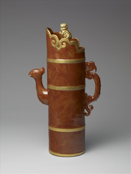 仿拉古里木釉多穆壺