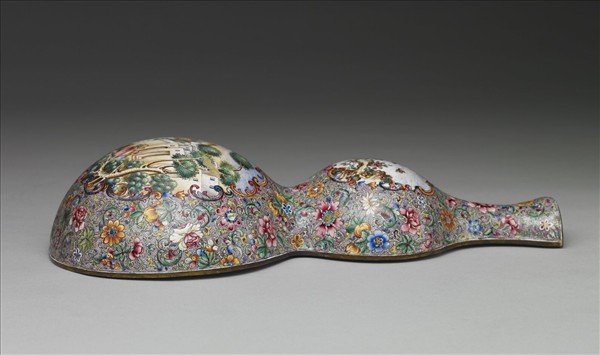 銅胎葫蘆形轎瓶