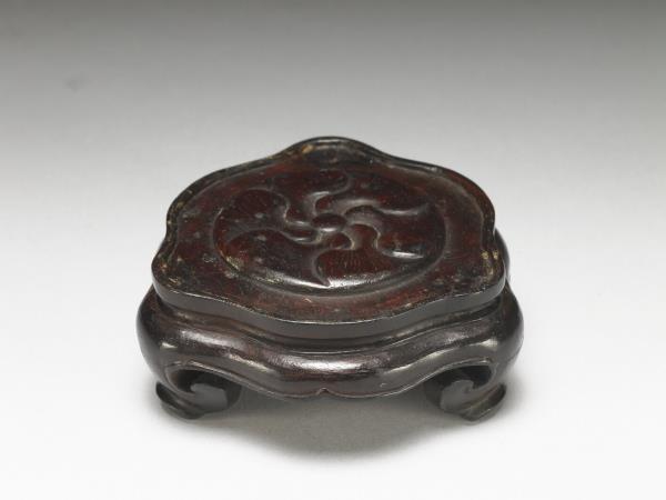 嵌金銀天雞首提梁盉