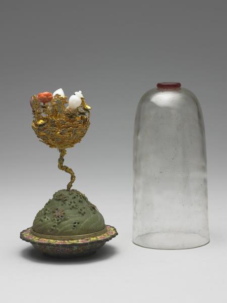 金纍絲八吉祥供具