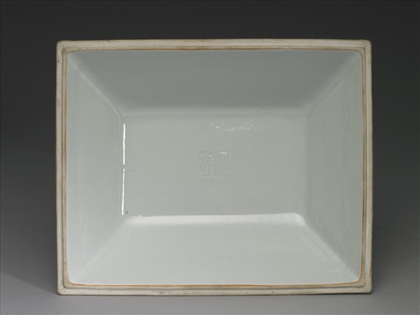 白瓷簠