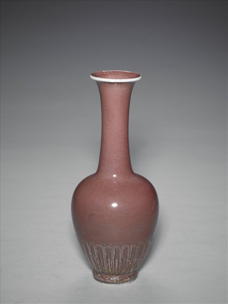 豇豆紅釉瓶