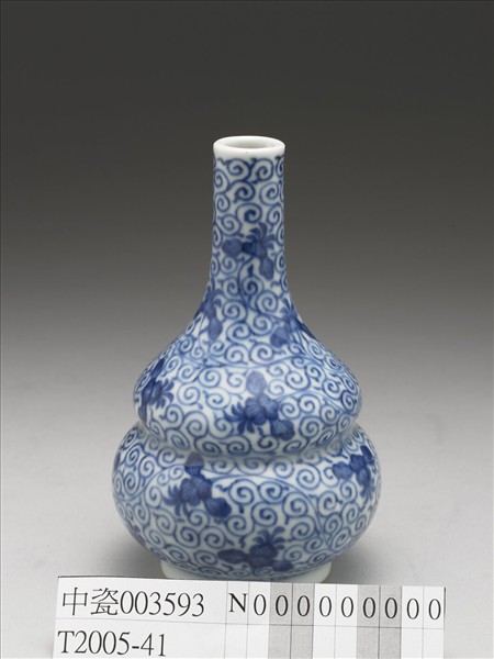 青花葫蘆匙箸瓶