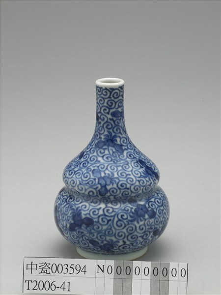 青花葫蘆匙箸瓶