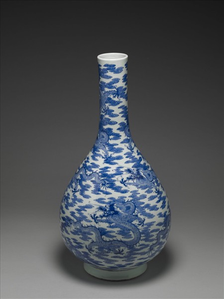 青花雲龍紋瓶