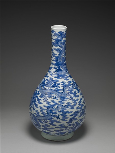 青花雲龍紋瓶