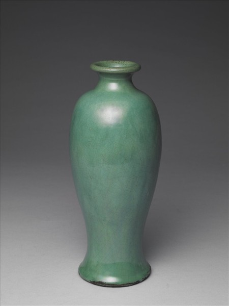 綠釉梅瓶