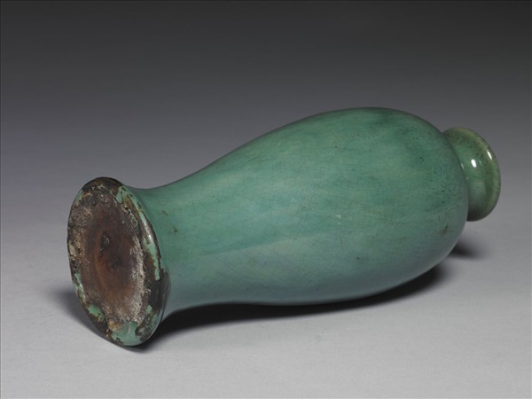 綠釉梅瓶