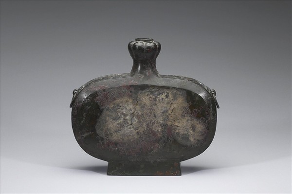 獸環扁壺
