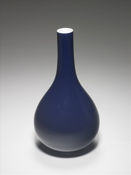 霽青釉膽瓶