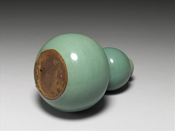 中國南方窯 綠釉葫蘆瓶