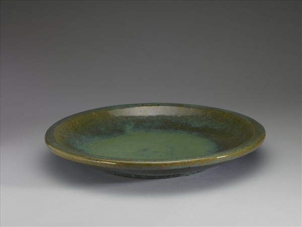 茶葉末釉大盤