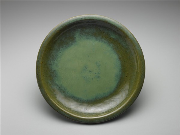 茶葉末釉大盤