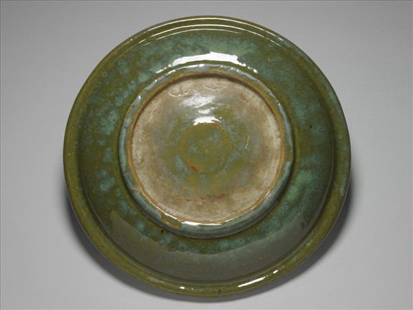 茶葉末釉大盤