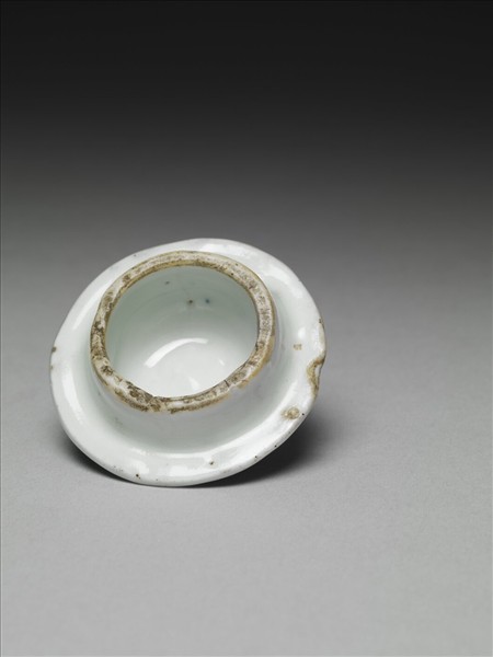 青花壽山福海蓮紋壺