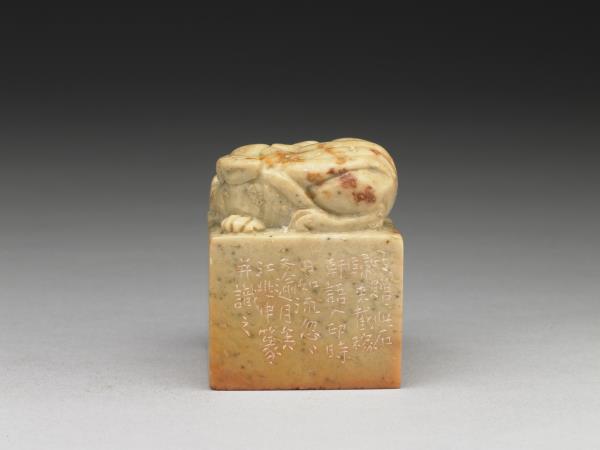 「門外滄浪」青田石印