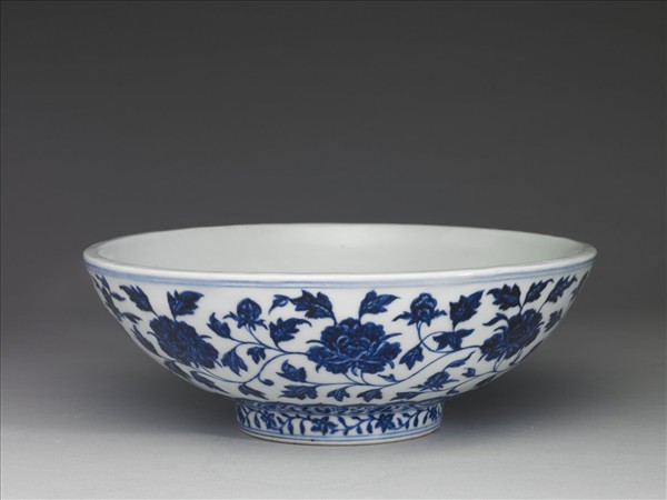 青花花卉紋碗