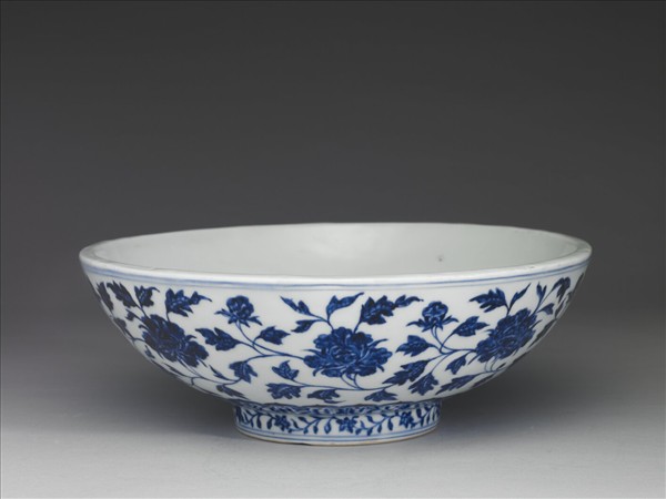 青花花卉紋碗