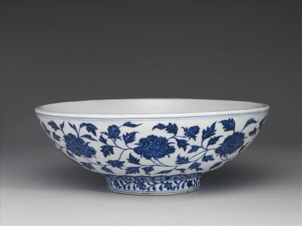 青花花卉紋碗