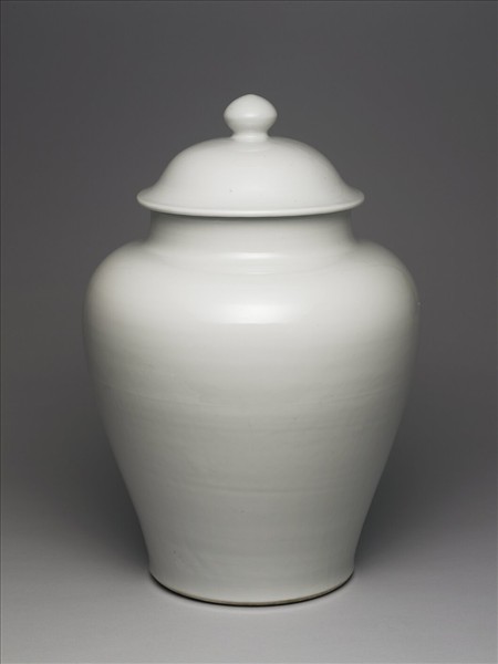 白瓷蓋罐