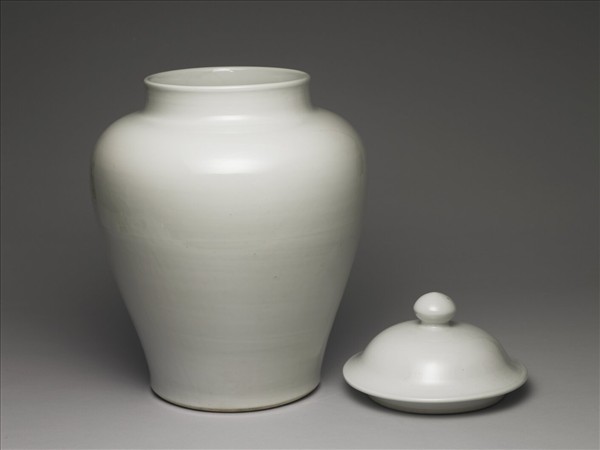 白瓷蓋罐