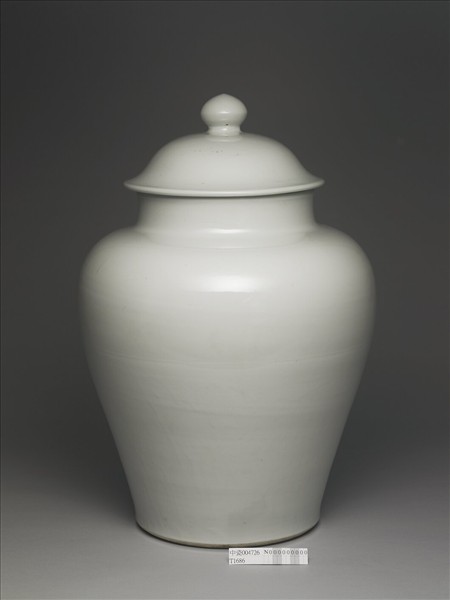 白瓷蓋罐