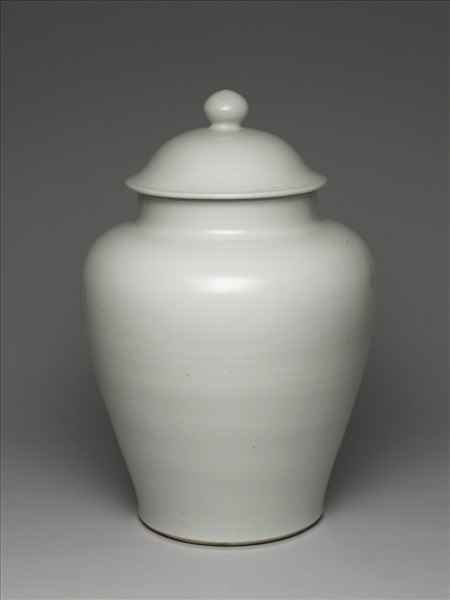 白瓷蓋罐