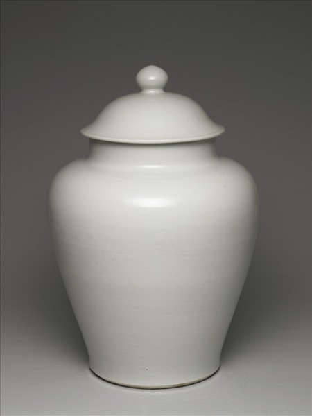 白瓷蓋罐