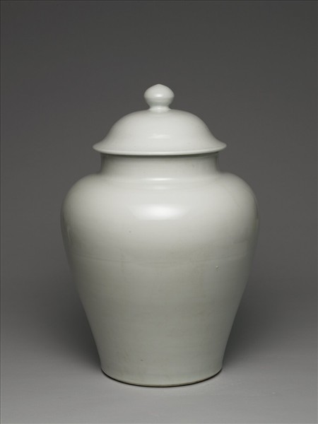 白瓷蓋罐