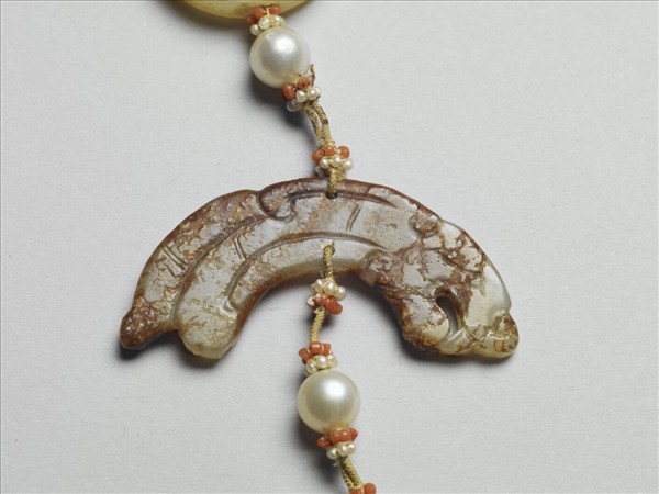 檀香木刻團壽紋數珠