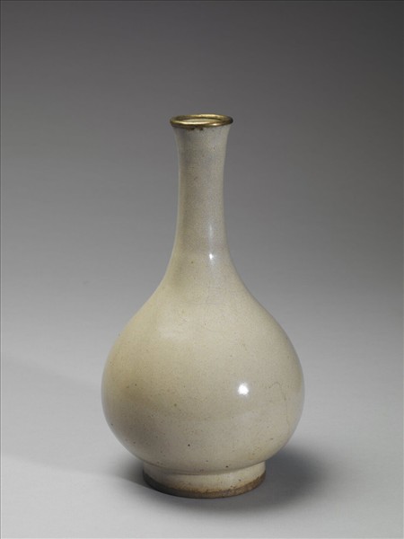 廣窯 白瓷玉壺春瓶
