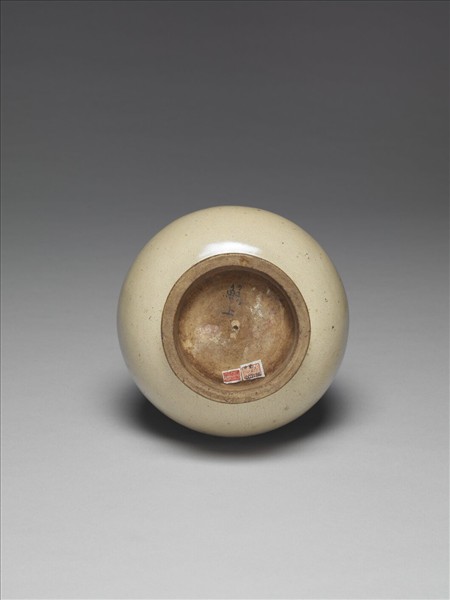 廣窯 白瓷玉壺春瓶